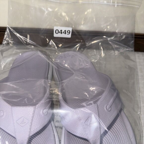 Sperry Women's Lavender Flip Flop Sandals Lightweight Comfort Foam Sole Size 7 - Picture 8 of 8